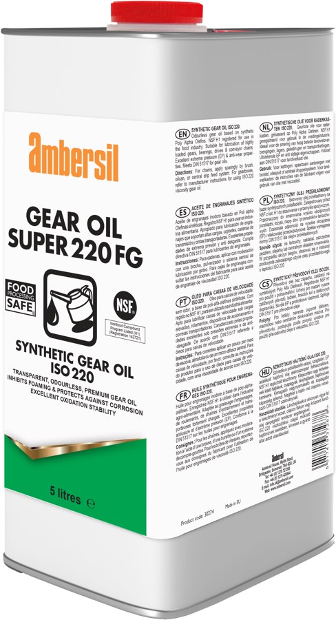 Ambersil Gear Oil Super 220 FG
