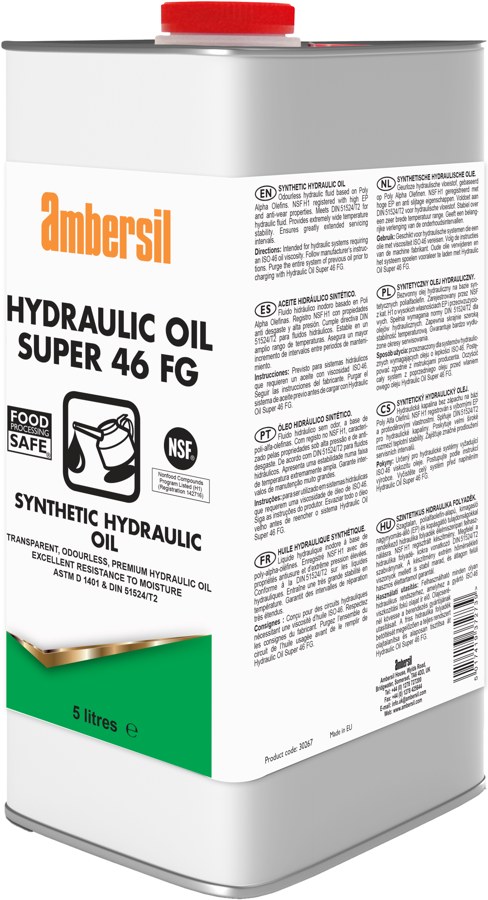 Ambersil Hydraulic Oil Super 46 FG